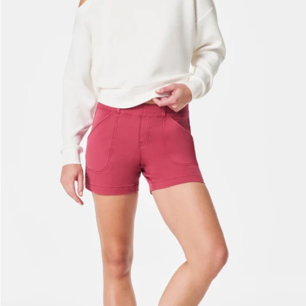 SPANX TWILL SHORTS